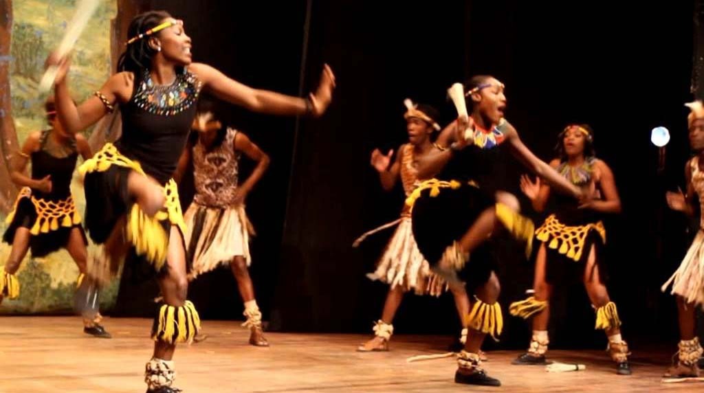 Traditional dancers from Chiweshe community